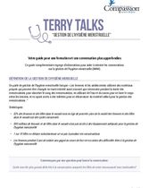 Terry Talks : Gestion de l'hygiène menstruelle (Guide de discussion)