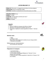 L25 David et Goliath