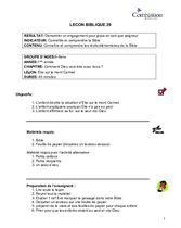 L29 Elie sur le mont Carmel